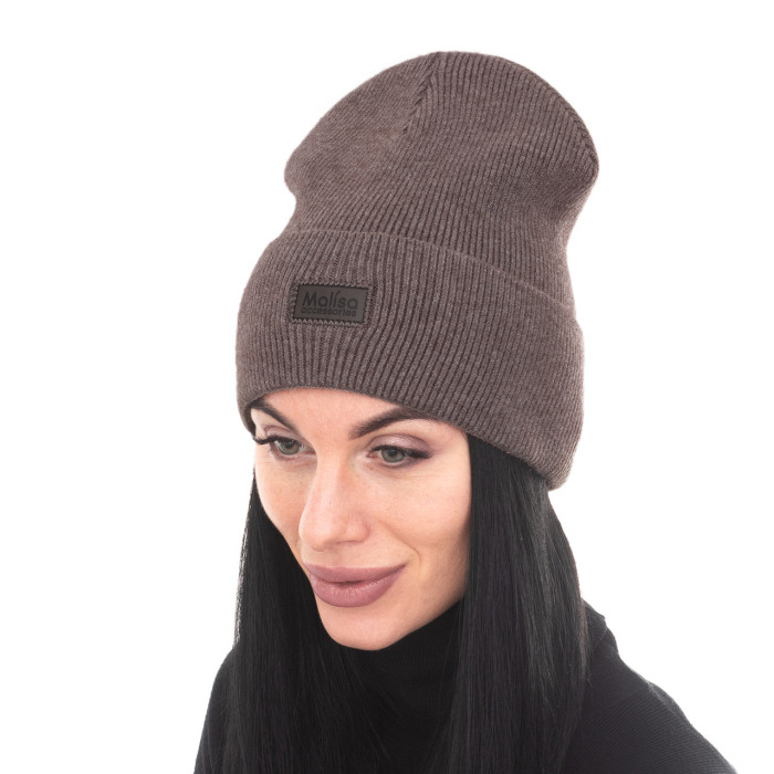 Шапка Malisa ЛАМБА беж.меланж