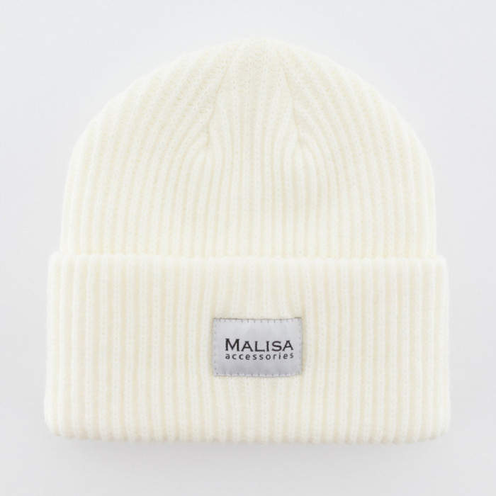 Шапка Malisa ДЖОКЕР молочний