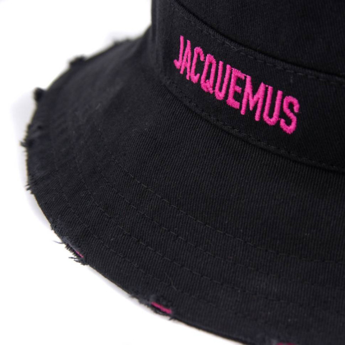 Бейсболка Shag JACQUEMUS чорний/малина