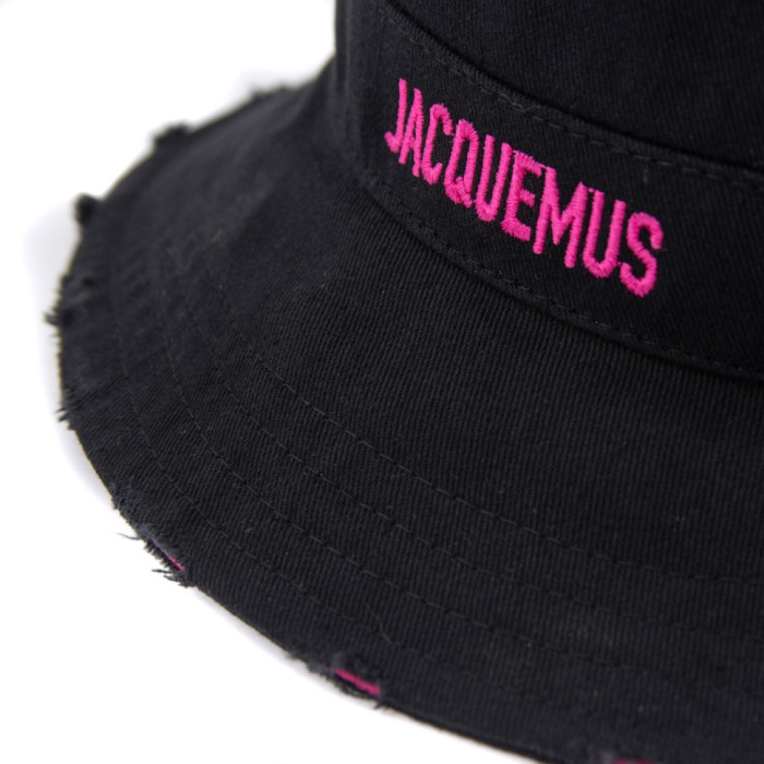 Бейсболка Shag JACQUEMUS чорний/малина