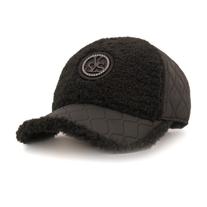 Бейсболка Vilss decor MONE (B.Alba-Sei) teddy01/PL Black Vilss black (чорний) 57-58