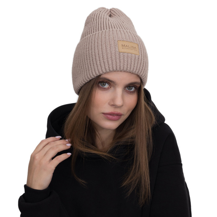 Шапка Malisa СТЕЙСІ мигдаль