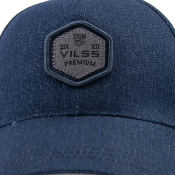 Бейсболка Vilss shevron denim B.TRATTO A18 v55/13 d.blue (т.синій) 57-58
