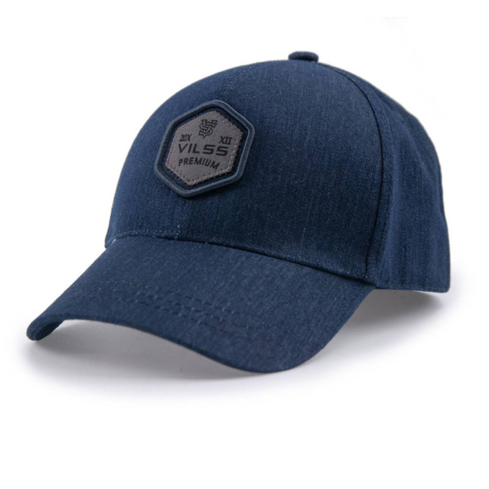Бейсболка Vilss shevron denim B.TRATTO A18 v55/13 d.blue (т.синій) 60-61