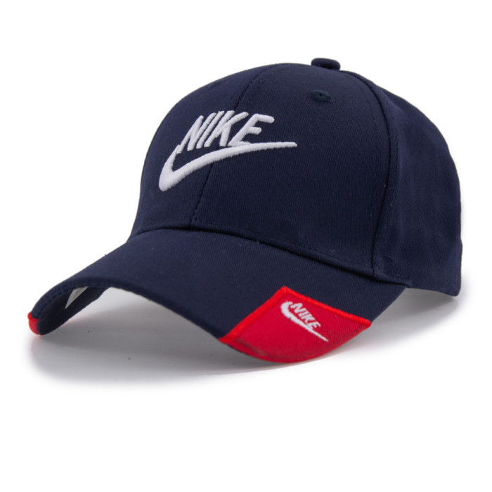 Бейсболка Liss NIKE козирок 2 трикутника т.синій