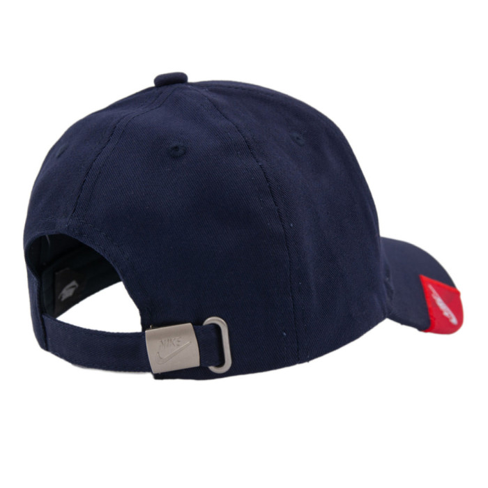 Бейсболка Liss NIKE козирок 2 трикутника т.синій