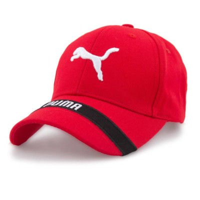 Бейсболка Liss PUMA смуга-рамка козирок червоний