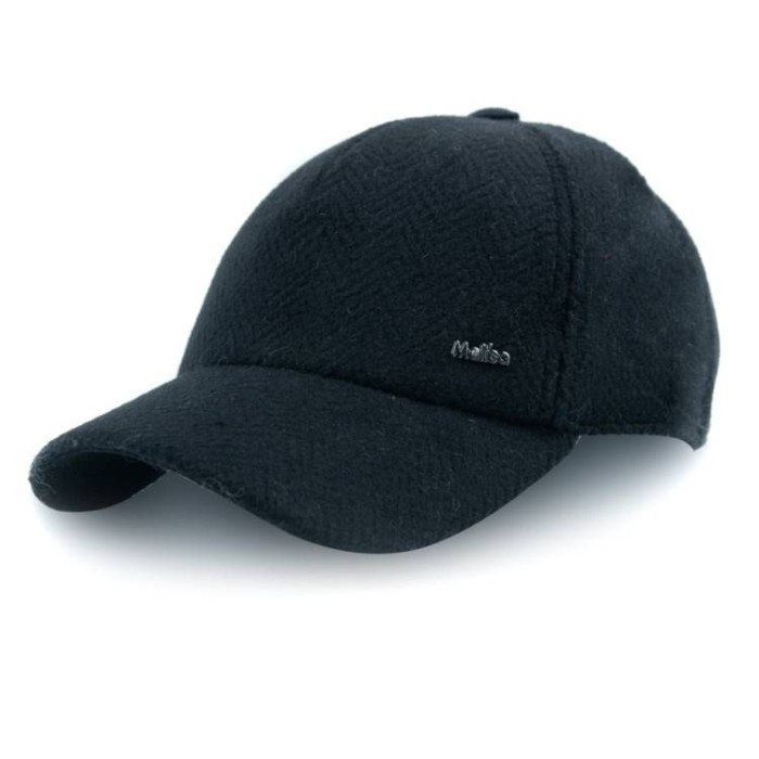 Бейсболка Vilss ILSA Alba MLS Coat Black (пальтова чорна) 57-59