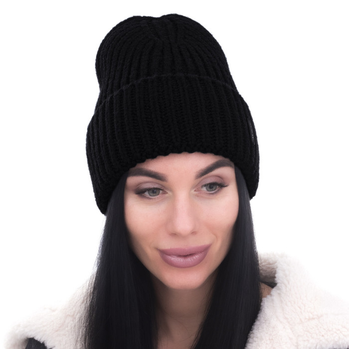 Шапка Malisa ДЖЕРСІ чорний
