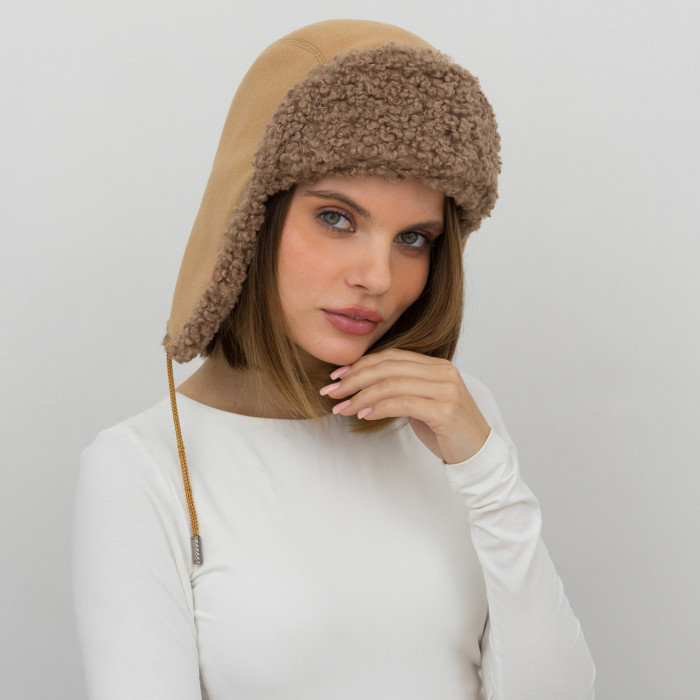Шапка Vilss INVERNO Cashmere Ram nut/mocha (горіх/мокко)