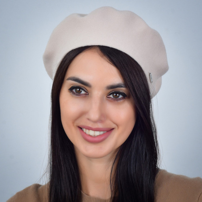 Берет Malisa ЛАНТАНА св. бежевий