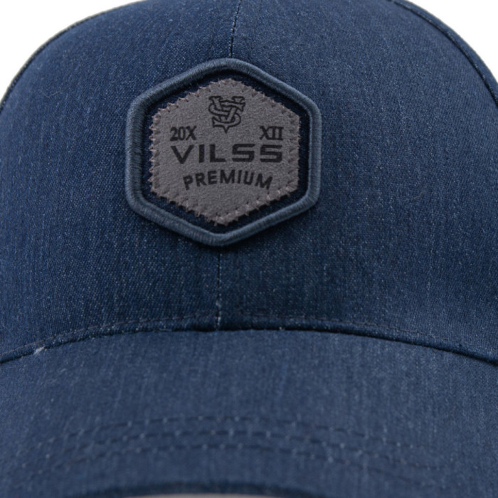 Бейсболка Vilss shevron denim B.TRATTO A18 v55/13 d.blue (т.синій) 58-59