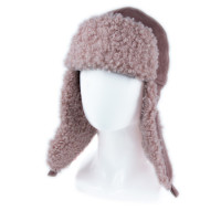 Шапка Shag OVIS Suede Ram dark powder/cappuccino (т.пудра/капучино)