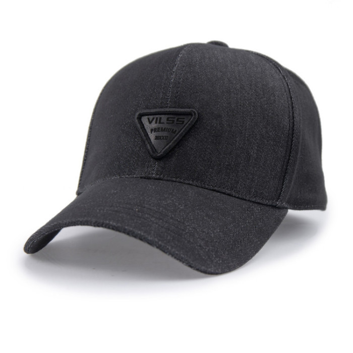 Бейсболка Vilss shevron denim B.JORDAN 386-v58/19 black (чорна) 59-60