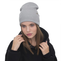 Шапка Malisa РІВ'ЄРА 387 св. сірий