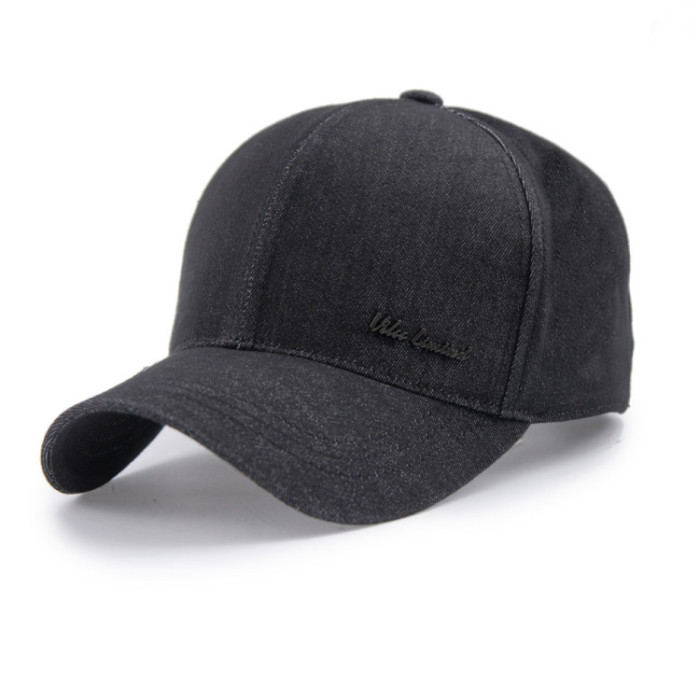 Бейсболка Vilss metal denim B.JORDAN 386-mv8 b.nickel black (чорна) 57-58