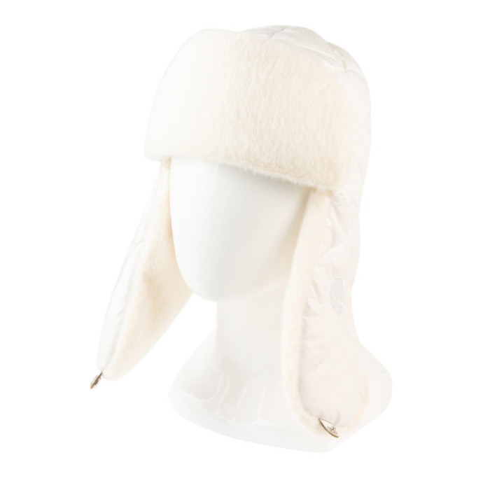 Шапка Vilss MONTE-ROSA Raincoat Rabbit (2205) White (білий) р.54-55