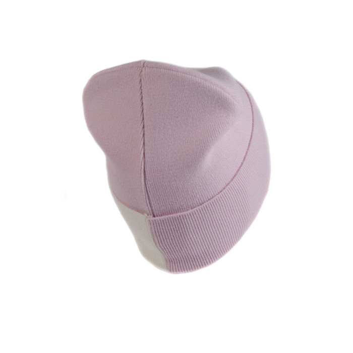 Шапка Malisa ЛАМАТА №2 сакура молочна