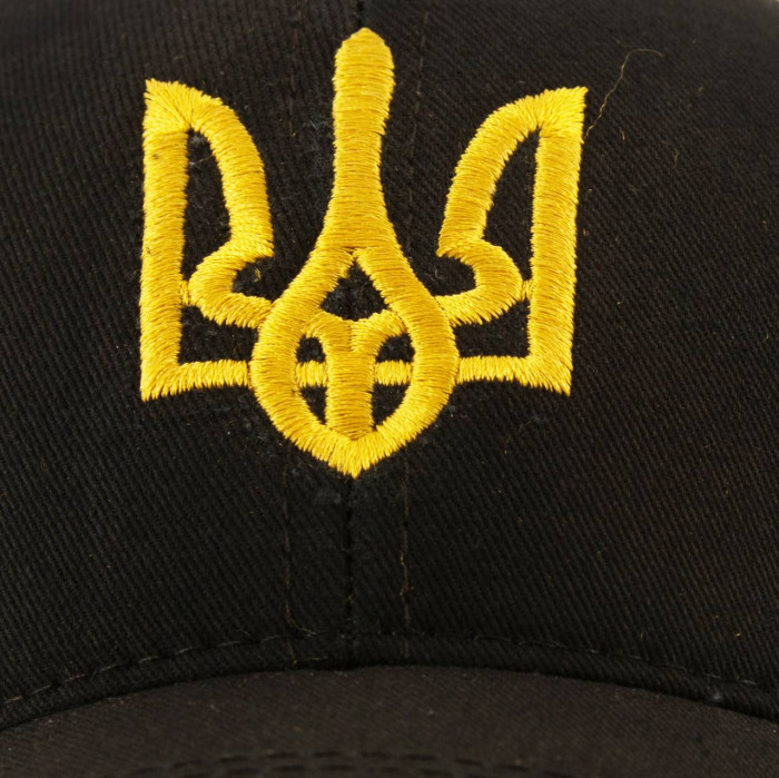 Бейсболка SumWin ГЕРБ чорний/золото