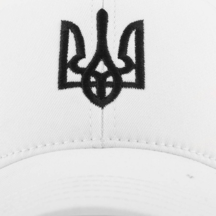 Бейсболка SumWin ГЕРБ білий/чорний