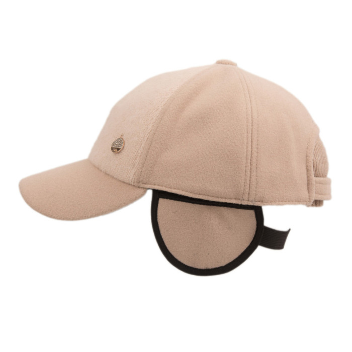 Бейсболка Vilss ALBUSHA Cashemir/Angora Vilss gold linen/cream brulee (льон/крем брюле) 57-59