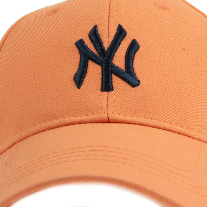 Бейсболка Liss NY seoul лосось/т.синій