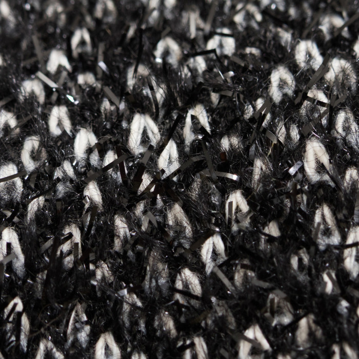 Шапка Vilss INVERNO Fiore Italy Ram zebra lurex/black (зебра люрекс/чорний)
