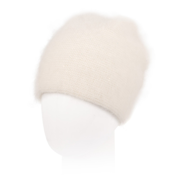 Шапка Malisa МЕРІДА паєтка молоко