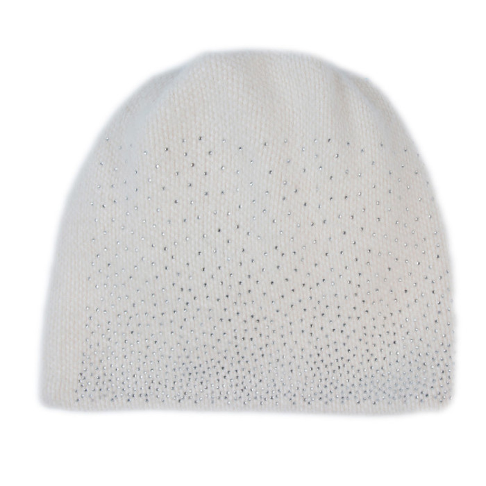 Шапка Vilss PIOVERE STRASS Ivory (айвори)