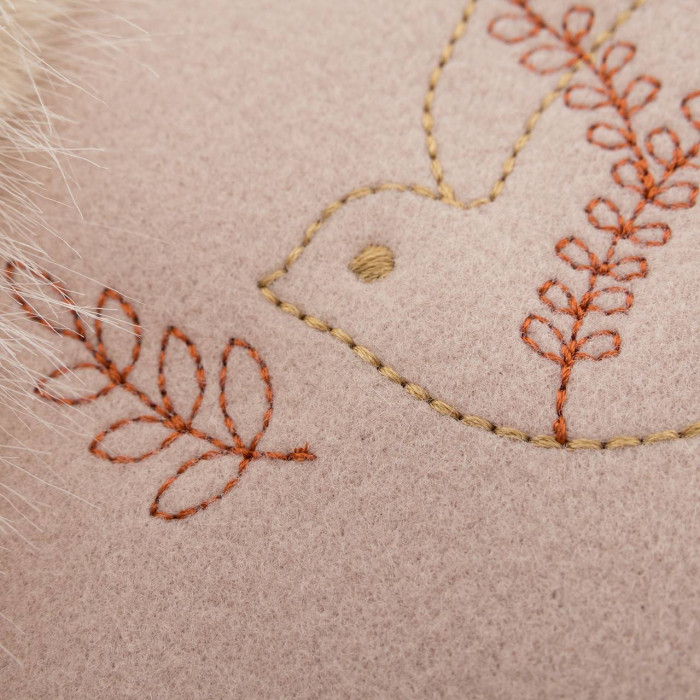 Капор Vilss decor chash/fox DECOR CONERENTOLA FUR (лат/св.беж)