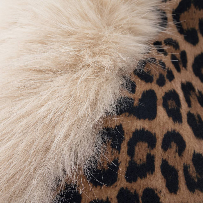 Капор Vilss empty chash/fox DECOR CONERENTOLA FUR (лео беж/св.беж)