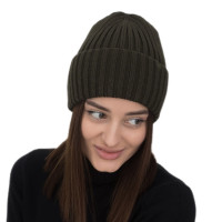 Шапка Malisa БОМБЕР 598 т.хакі