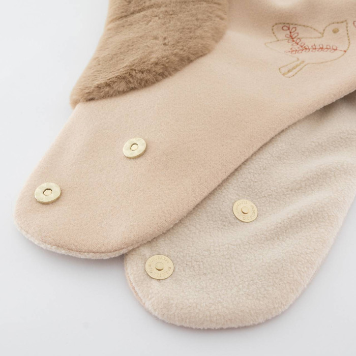 Капор Vilss decor chashemir/chinchilla DECOR CONERENTOLA apricot/dark beige (абрикос/т.беж)