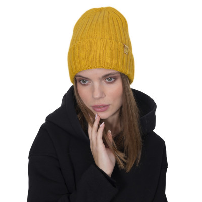 Шапка Malisa ЛАТИНА гірчиця