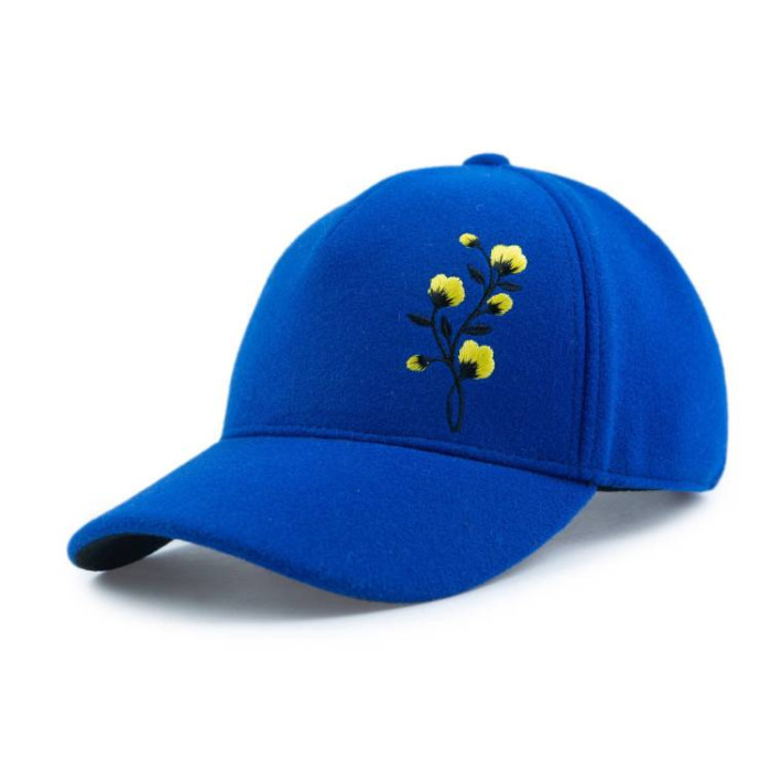 Бейсболка Vilss ILSA Alba Coat Branch electric (пальтова електрик) 57-59
