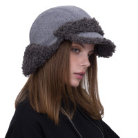 Шапка Vilss REGINA Cashmere Ram Шапка Vilss b.nickel l.grey/asphalt (св.сірий/асфальт)