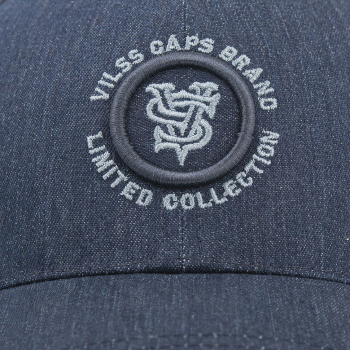 Бейсболка Vilss shevron denim B.TRATTO A18/grey v83 dark blue (т.синій) 58-59