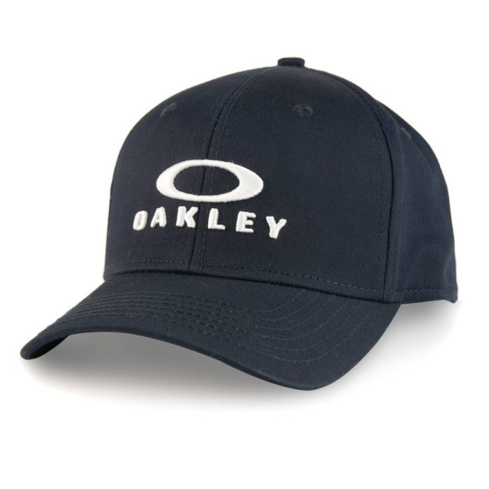 Бейсболка SR22 OAKLEY вишивка центр коттон форма пл т.синій/білий