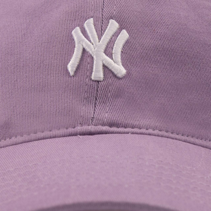 Бейсболка Liss NY маленький м'який бузок/білий