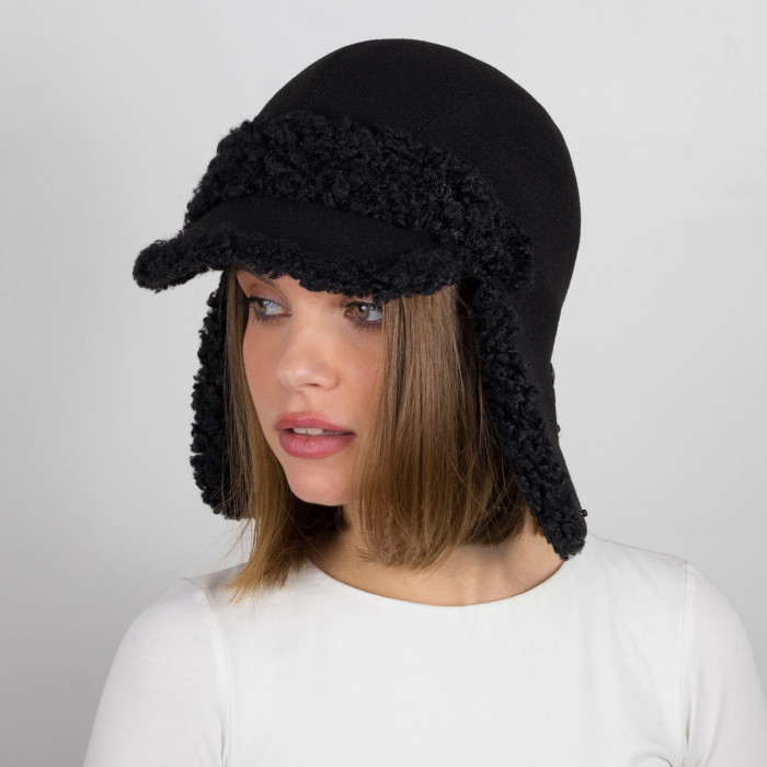 Шапка Vilss REGINA Cashmere Ram Шапка Vilss b.nickel black/black (чорний/чорний)