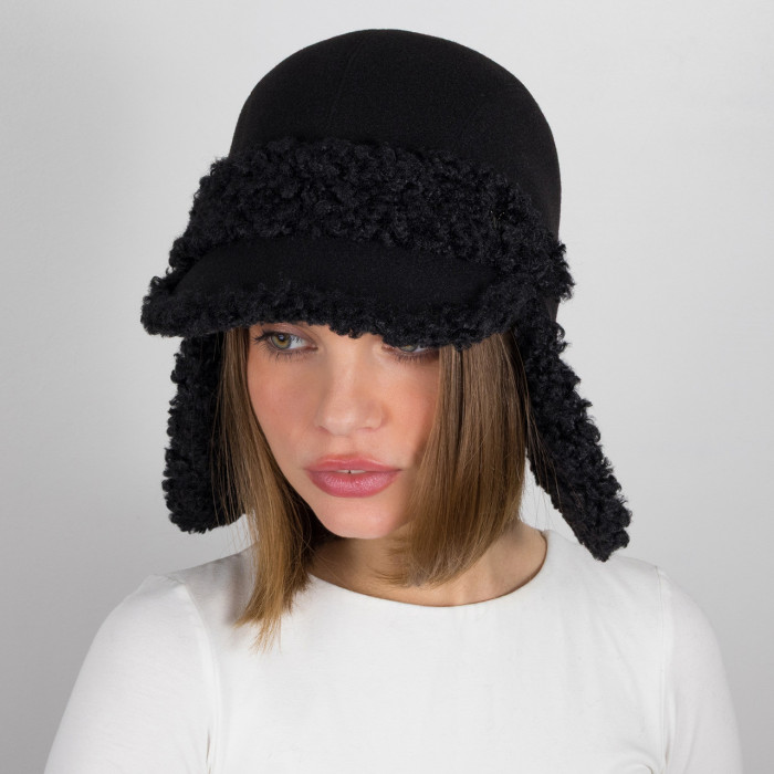 Шапка Vilss REGINA Cashmere Ram Шапка Vilss b.nickel black/black (чорний/чорний)