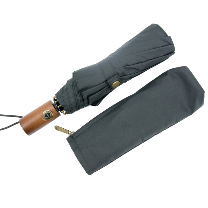 Парасолька Parachase 3229 тефлон чорний 3 скл 10 сп