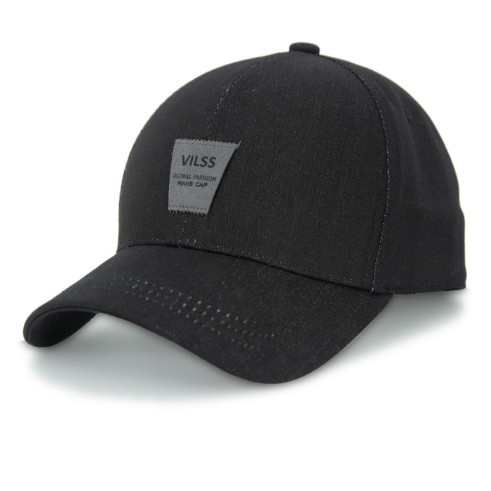 Бейсболка Vilss shevron denim B.TRATTO JStr black v88/13 black (чорна) 58-59