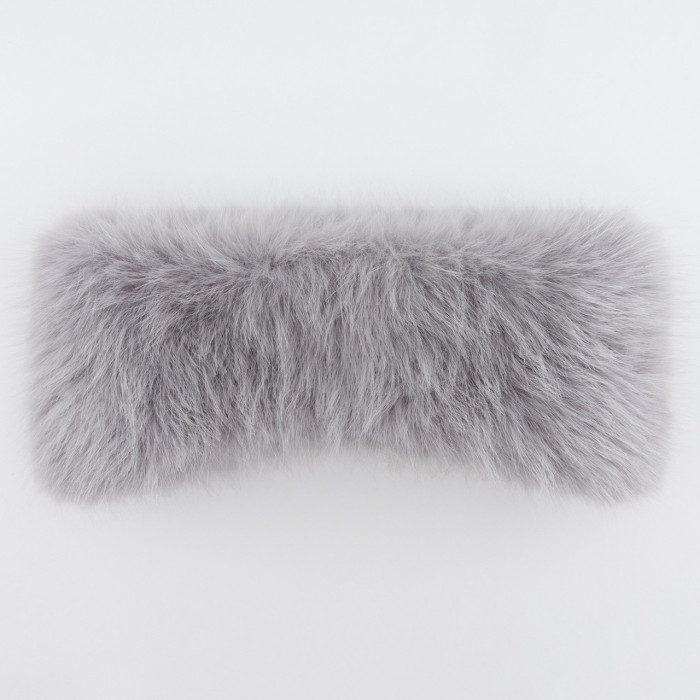 Пов'язка Vilss песець KURMAJOR empty light gray (св.сірий) 58-59