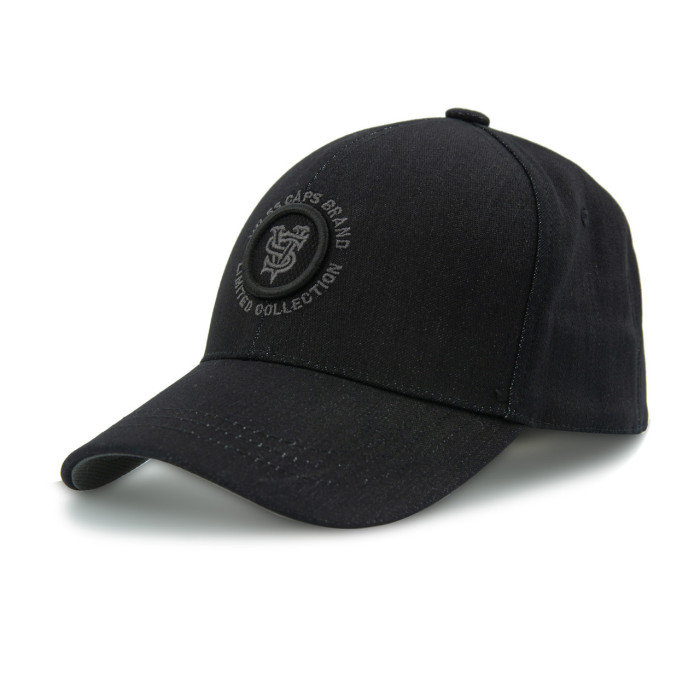 Бейсболка Vilss shevron denim B.TRATTO JStr black/grey v83 black (чорна) 58-59