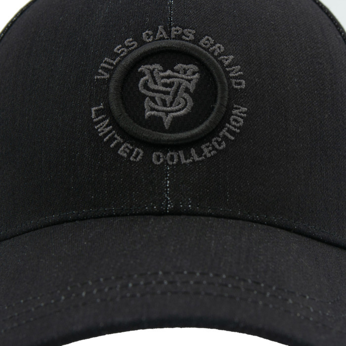 Бейсболка Vilss shevron denim B.TRATTO JStr black/grey v83 black (чорна) 58-59