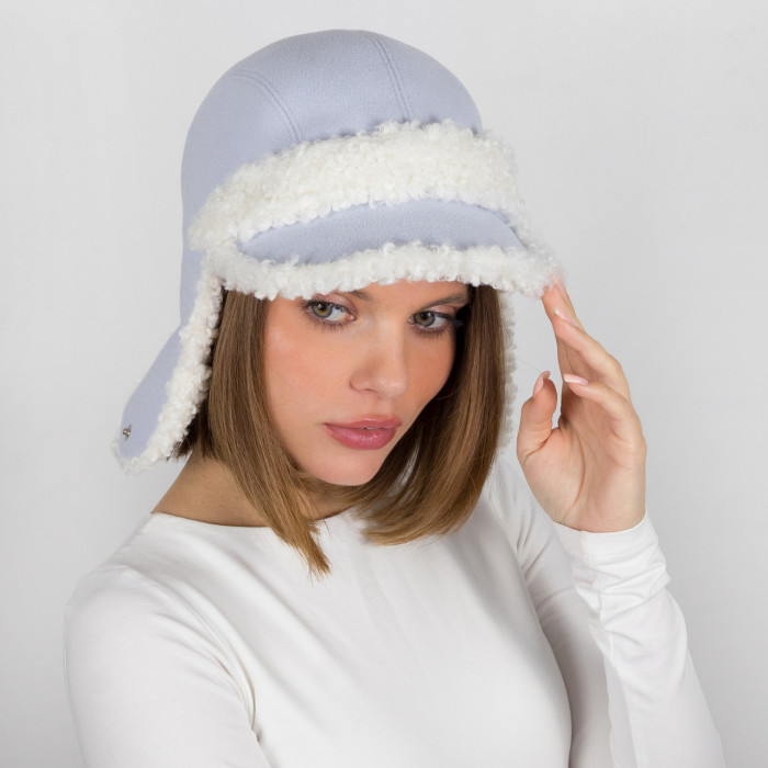 Шапка Vilss REGINA Cashmere Ram Шапка Vilss silver frost/white (іній/білий)
