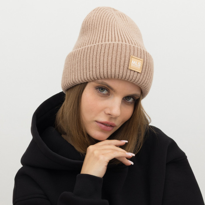 Шапка Malisa ЕПІК бежевий