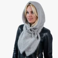 Капор Malisa САН-РЕМО св.сірий