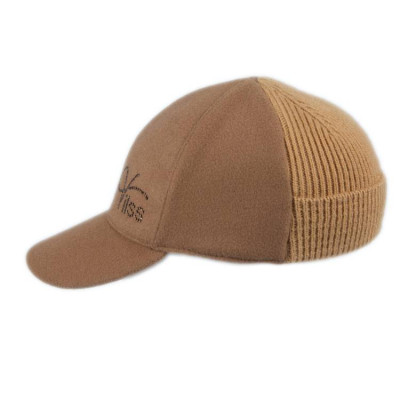 Бейсболка Vilss MONACO Vilss STRASS cashemir camel/nut (кемел/горіх) 57-59